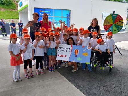 Vrtec Ravne donacija